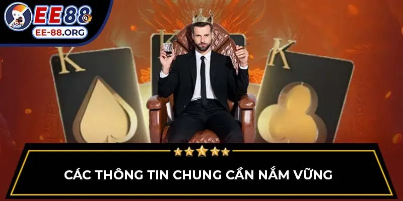 Các thông tin chung cần nắm vững 