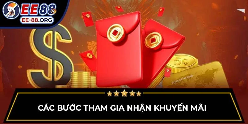 Các bước tham gia nhận khuyến mãi 